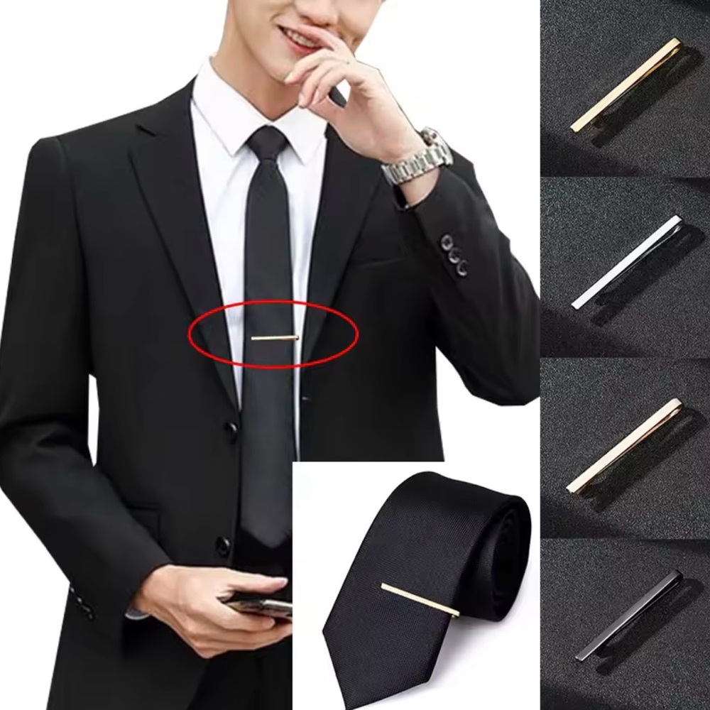 Gold Tie Clip Pin